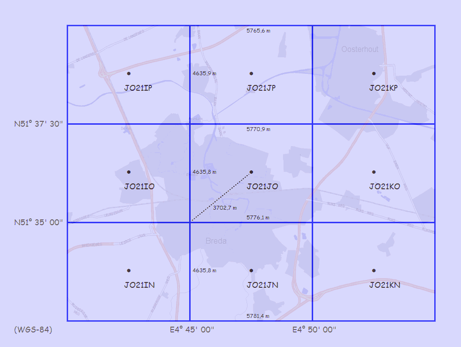 Locator JO21JO PA7C