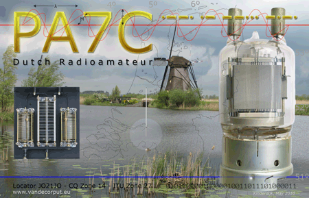 QSL-card front PA7C